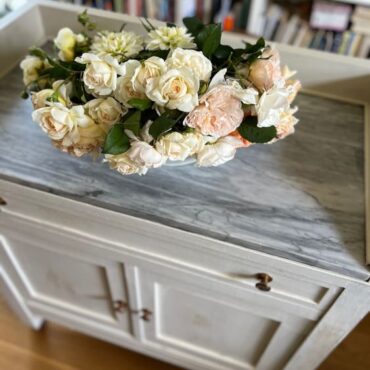 Restyling: credenza effetto tessuto