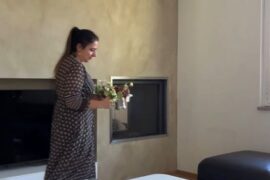 ComeUnAffresko sui muri, effetto lime wash, restauro , restyling , prima e dopo , diy, amanda deni, rossotibet, novecento paint, cera novecento, muri, design week,living, chalkpaint